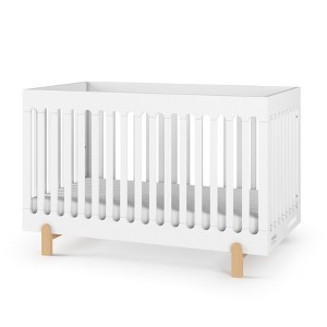 Child Craft Park Heights 4-in-1 Convertible Crib, Converts to Toddler, Day Bed & Full Size Bed, 2 Mattress Positions, Baby Safe Finish - 1 of 4