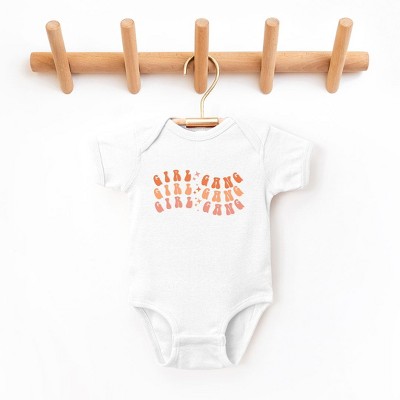 The Juniper Shop Girl Gang Wavy Baby Bodysuit