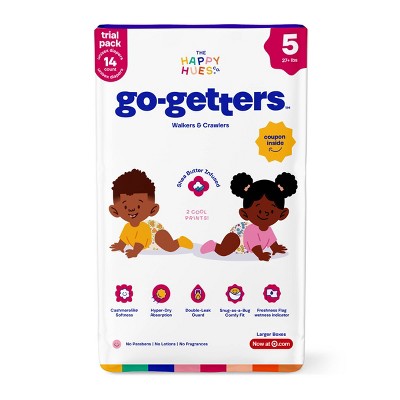 Happy Hues Go-Getters Disposable Diapers Trial Pack