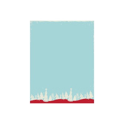 Great Papers! Christmas Forest Holiday Letterhead 8.5" x 11" 80/Sheets (2018019)