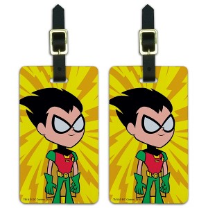 Teen Titans Go! Robin Luggage ID Tags Set of 2 - 1 of 4
