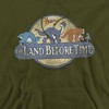 Land Before Time Retro Logo Adult Pull-Over Hoodie - 2 of 4