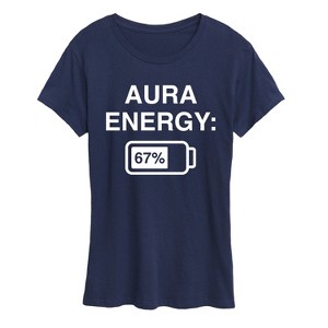 Women's - Instant Message - Aura Energy 67 Short Sleeve Graphic T-Shirt - 1 of 4