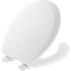 Mayfair by Bemis Round White Enameled Wood Toilet Seat (Mfr. # 440-000) - 1 of 1