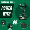 Metabo HPT WH36DCM MultiVolt 36V Brushless Lithium-Ion 4-1/2 in. Cordless Triple Hammer Bolt Impact Driver Kit with 2 Batteries (2.5 Ah) - 4 of 4