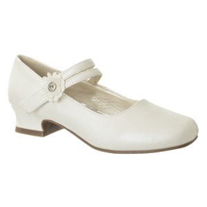 Josmo Girls Flower Mary Jane Dress Shoes. (Little Kids/Big Kids). - 1 of 4