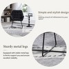 CAVINAS Velvet Accent Chair with Adjustable Foot Nails and Metal Legs,Cozy Upholstered Living Room Chairs,Reading Chairs for Living Room - 4 of 4