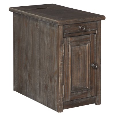 target end tables rustic