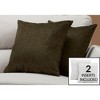 Sapphtopaz 18" Modern Square Throw Pillows, Decorative Couch Pillows with Soft Insert, Elegant Accent Pillows Bed Pillows for Bed, Sofa - 4 of 4