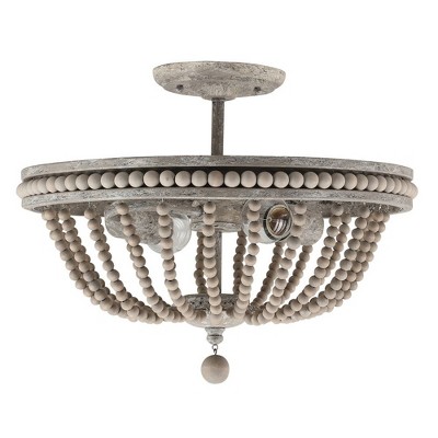 Capital Lighting Kayla 2 - Light Semi-Flush Mount in  Mystic Sand