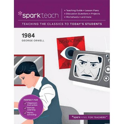 Sparkteach: 1984, 1 - by  Sparknotes & Sparknotes (Paperback)