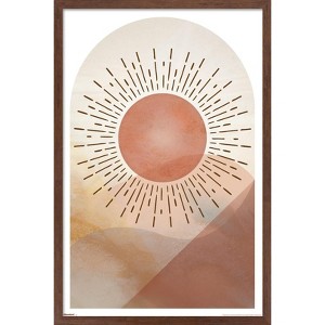 Trends International Reinders: Abstract - Abstract Sun Framed Wall Poster Prints - 1 of 4