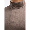 Peloton Men's Dreamblend Snap Placket Pullover, Cocoa - 4 of 4