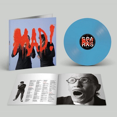 Sparks - MAD! - Light Blue Lenticular (Colored Vinyl Blue Limited Edition)