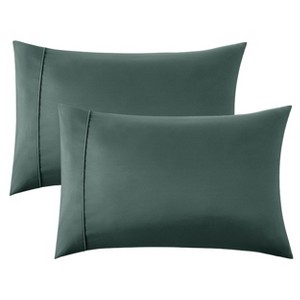 Bedsure-Polyester Microfiber Pillowcase 2 Pack Super Soft and Cozy Peached Fabric - 1 of 4