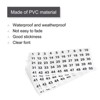 Unique Bargains Office Home Warehouse Self-Adhesive 1 to 50 Number Stickers - 3 of 4