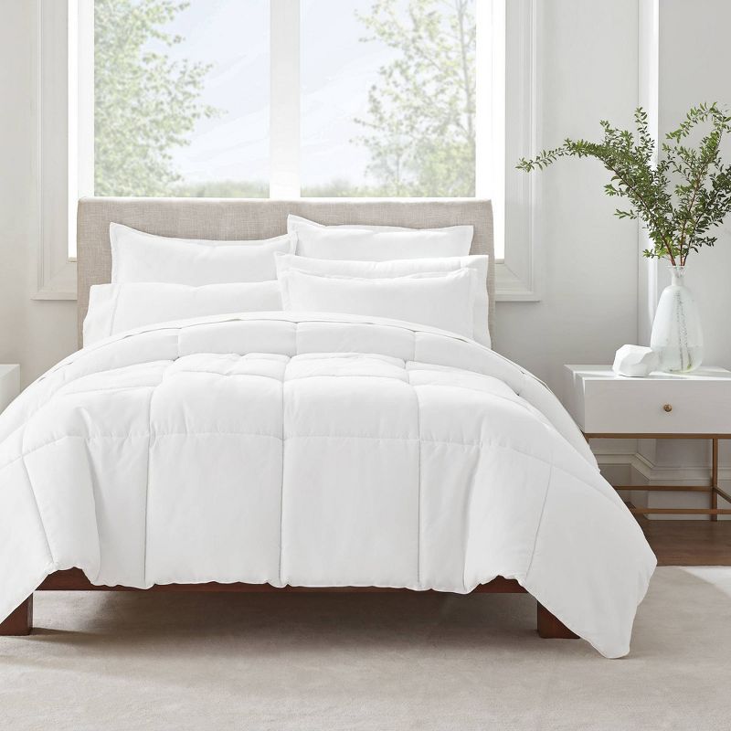 Simply Clean Comforter Set - Serta, 1 of 8