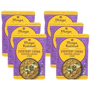 Maya Kaimal Chickpeas, Coconut & Kale Organic Everyday Chana - Case of 6/10 oz - 1 of 4
