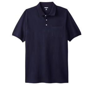Liberty Blues by KingSize Longer-Length Shrink-Less Cotton Polo - 1 of 4