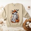 Simply Sage Market Women's Graphic Sweatshirt Floral Halloween Ghost - 3 of 4