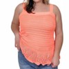 Women's Knit Peplum Tank Top - DAVI & DANI - 4 of 4