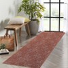 Contemporary Abstract Chenille Rug, Foldable, Non-Slip, Kid & Pet Friendly, Washable and Durable for Busy Areas - 3 of 4