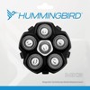 HUMMINGBIRD MK3 QuickSwap Replacement Blade Head, Genuine Blade Head Refill, Magnetic 6-Blade Head, Flexible Hypoallergenic Stainless Steel Blades - 3 of 4