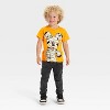 Toddler Boys' Disney Mickey Mouse Short Sleeve Halloween Mummy T-Shirt - Orange - 4 of 4