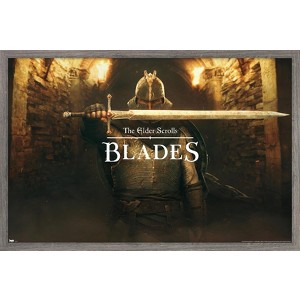 Trends International The Elder Scrolls: Blades - Key Art Framed Wall Poster Prints - 1 of 4