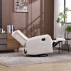CAVINAS Rocking Recliner Chair, 360 Degree Swivel Chair, Nursery Rocking Chair, Modern Glider Chair, Modern Rocking Swivel Recliner Chair - 3 of 4