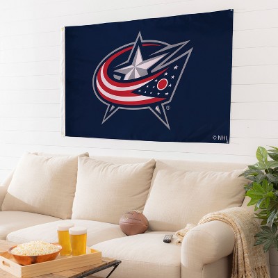 Evergreen Columbus Blue Jackets 3' x 5' Indoor Outdoor Flag for Home Apartment Dorm Rooms