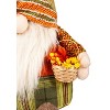 Evergreen Plush Harvest Gnome with Basket Table D√©cor - 3 of 4