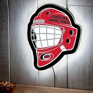 Evergreen Ultra-Thin Edgelight LED Wall Decor, Helmet, Carolina Hurricanes- 15.6 x 19 Inches Made In USA - 1 of 4