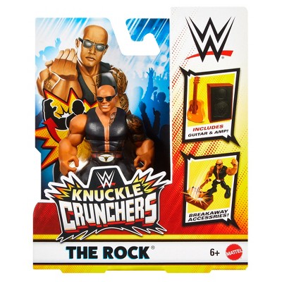 WWE Knuckle Crunchers 4 The Rock Action Figure