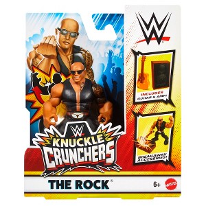 WWE Knuckle Crunchers 4 The Rock Action Figure - 1 of 3