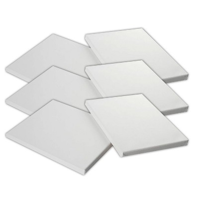Simply® Stretched Canvas, 9" x 12", 2 Per Pack, 3 Packs