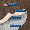 Washable Scalloped Area Rug, Soft Non-Slip Large Area Carpet for Bedroom, Living Room, Dining Room, Nursery, Modern Farmhouse Style - 4 of 4