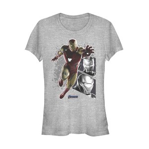 Juniors Womens Marvel Avengers: Endgame Iron Man Changes T-Shirt - 1 of 3