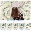 Rug for Living Room,Floral Print Area Rugs,Washable Non-Slip Modern Stain Resistant Low-Pile Carpet for Bedroom Dining Nursery Mat with Rubber Back - 4 of 4