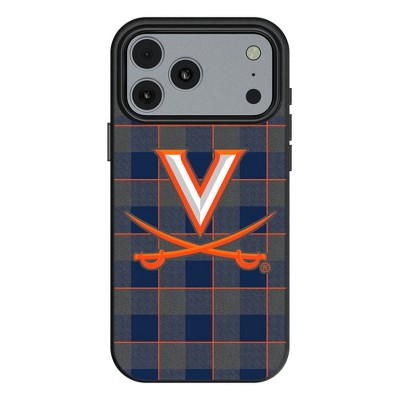 NCAA ACC Universities Plaid MagSafe Compatible Cell Phone Case for Apple iPhone 17 Series