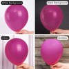 PartyWoo Balloons Jazzberry Jam Dark Magenta Fuchsia 18 12 10 5 Inch 142 pcs - 3 of 4