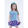 Disney Square Neck T-Shirt and Skirt Outfit Set - 2 of 4