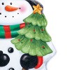 Collections Etc Christmas Snowman Hanging Kitchen Towel - 3 of 3