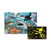 The Learning Journey International Puzzle Doubles Floor Puzzle Glow in the Dark Sea Life 100pc - 2 of 4