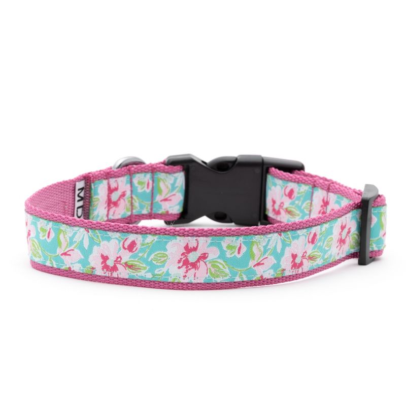 The Worthy Dog Watercolor Floral Dog Collar, 2 of 6