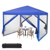 Pop Up Canopy Tent, Portable Easy Up Outdoor Screen Shelter with Mosquito Netting, Patented One Push Immediate Sun Shade with Wheeled Bag - 2 of 4