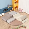 Baofuwish Soft Climb and Crawl Foam Playset 6 in 1,Childrens Foam Climbing Blocks,Soft Play Indoor Climb and Crawl Playground Area for Home - 2 of 4