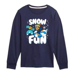 Boys' - Paw Patrol - Snow Much Fun Long Sleeve Graphic T-Shirt - 1 of 4