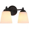 Craftmade Lighting Tyler 2 - Light Vanity in  Flat Black - 2 of 2