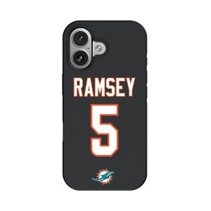 NFL Miami Dolphins Players Game Tactic Bump Cell Phone Case for Apple iPhone 17 Series - 1 of 4